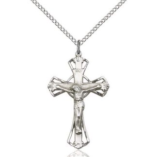 Sterling Silver Crucifix Pendant