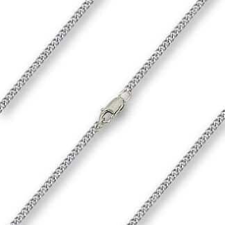 Sterling Silver Curb Chain Necklace