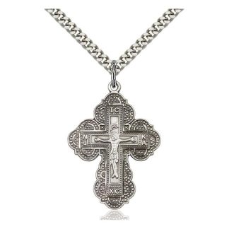 Saint Irene Cross Pendant Wearable Crucifix