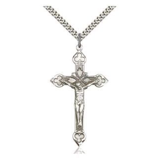 Engraved Crucifix Pendant