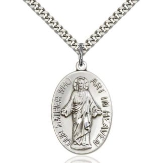 Our Father Medal Pendant