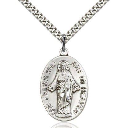 Our Father Medal Pendant