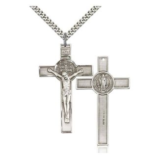 Saint Benedict Crucifix Pendant 1 3 4