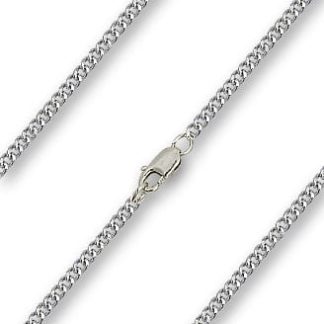 Silver Men's Necklaces Heavy Curb Chain