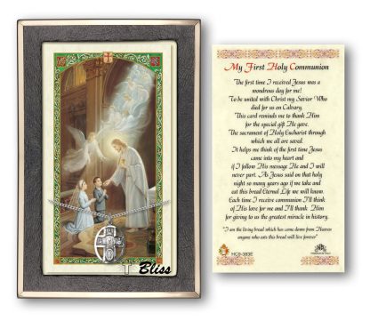 first holy communion prayer card