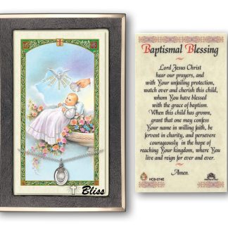 Baptismal Blessing Prayer Card