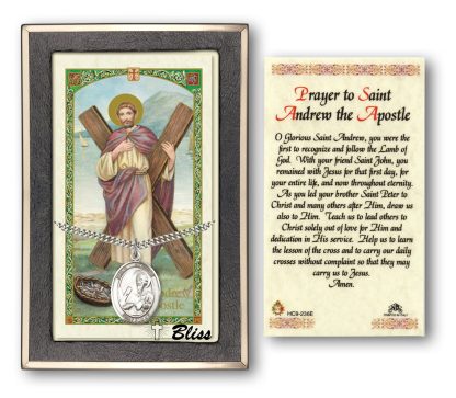 Saint Andrew the Apostle Prayer Card