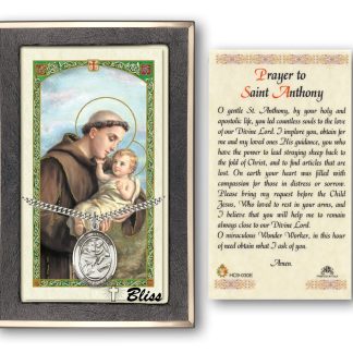 Saint Anthony of Padua Prayer Card