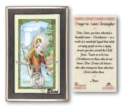 Saint Christopher Prayer Card