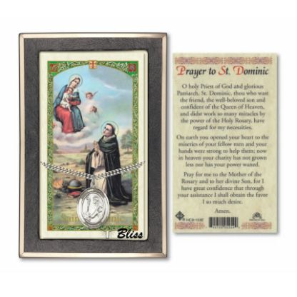 Saint Dominic Prayer Card
