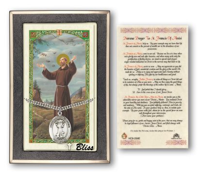 Saint Francis of Assisi Saint Holy Card