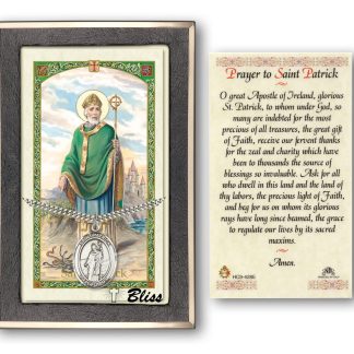 St Patrick Holy Card