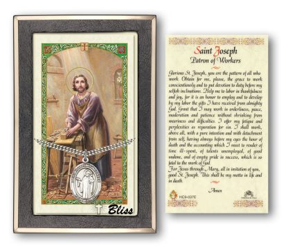 Saint Joseph the Worker Holy Card