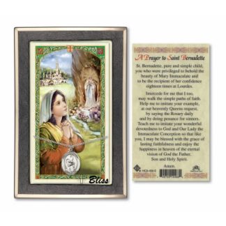 Prayer to Saint Bernadette Prayer Card