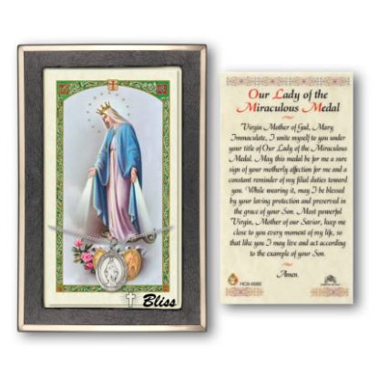 Our Lady of the Miraculous Medal Prayer Card