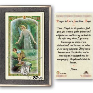 Guardian Angel Prayer Card