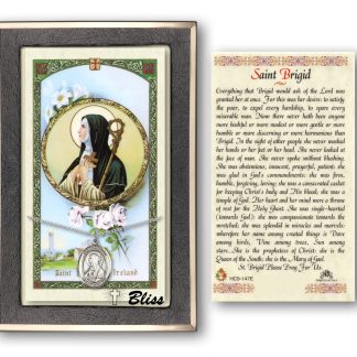 Saint Brigid of Ireland Prayer Card