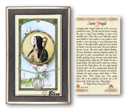 Saint Brigid of Ireland Prayer Card