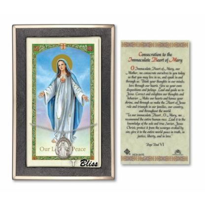 Our Lady of Peace Prayer Card