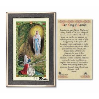Our Lady of Lourdes Prayer Card