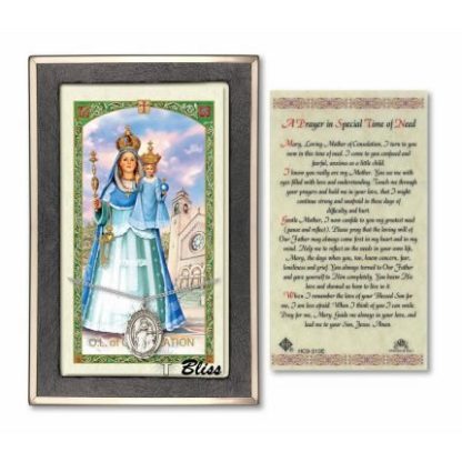 Our Lady of Consolation Holy Card