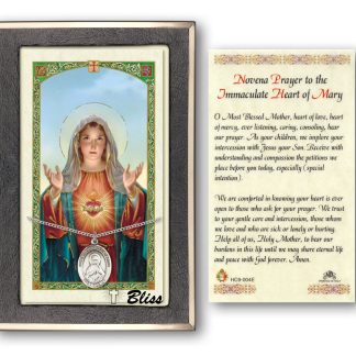 Immaculate Heart of Mary Prayer Card