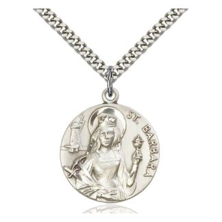 Saint Barbara Medallion