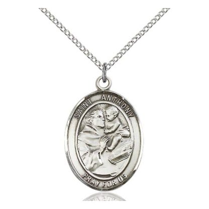 Saint Anthony Medal Silver