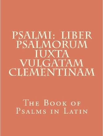 Psalms in Latin and Englsih