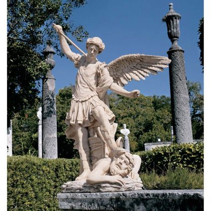 St Michael the Archangel Garden Statue