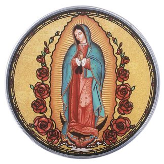 Stained Glass Icon Our Lady of Guadalupe