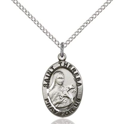 Saint Theresa Medal Pendant