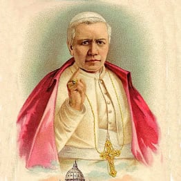 Pope St Pius X on human dignity