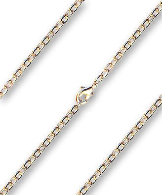 Gold-filled Cable Flat Chain Necklace