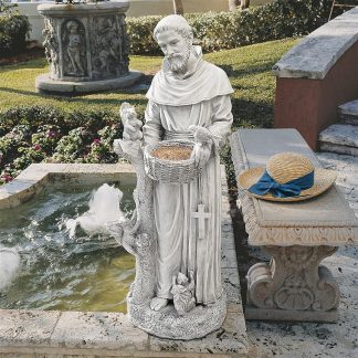 Saint Francis of Assisi garden statue