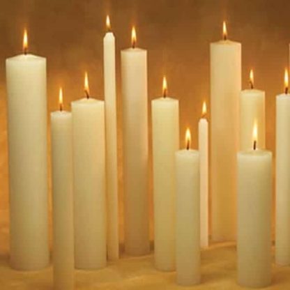 Blessing of Candles - Beeswax Altar Candles