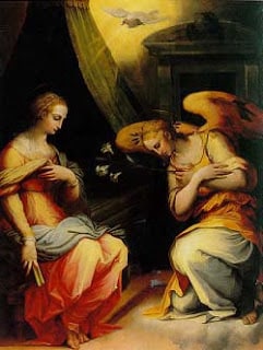Annunciation to the Blessed Virgin Mary