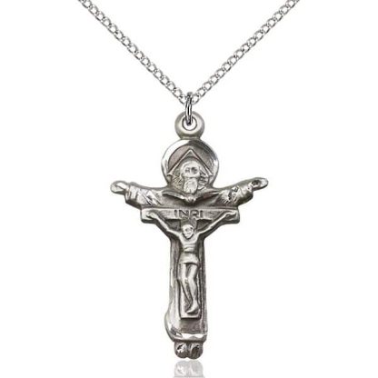 Holy Trinity Crucifix Necklace