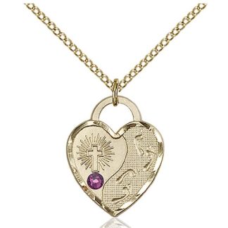 Birthstone Heart Jewellery