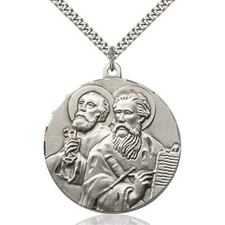 St Peter St Paul Medal Pendant