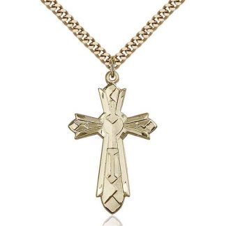 Mosaic Gold Cross