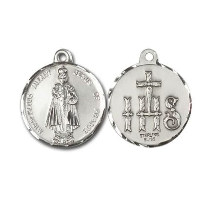 Miraculous Infant Jesus of Prague Medal Pendant
