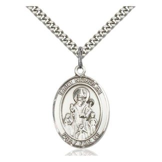 Saint Nicholas Medal Pendant