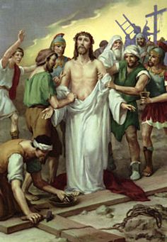 Tenth Station: Jesus Stripped of His Garments