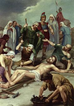Eleventh Station: Jesus Nailed to the Cross