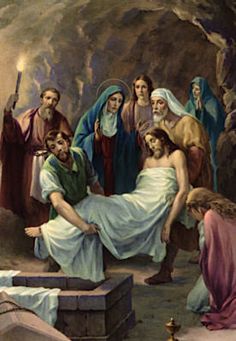Fourteenth Station: Jesus Laid in the Sepulchre