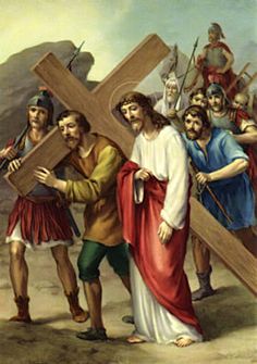 Fifth Station: Simon the Cyrenean Helps Jesus Carry His Cross