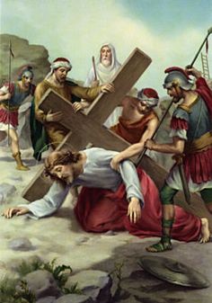 Seventh Station The Second Fall of Jesus