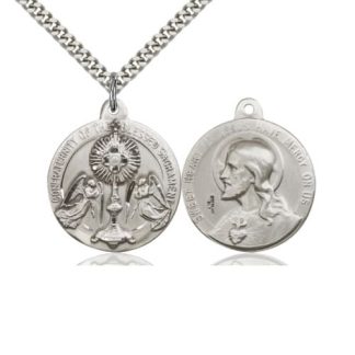 Blessed Sacrament Medal Pendant