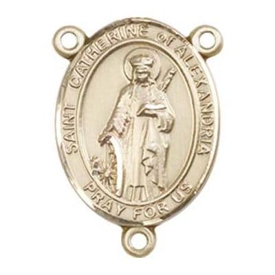 Saint Catherine of Alexandria Rosary Center in Gold